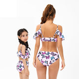 Family Matching Parent-child Swimsuit Split Mother and Daughter Swimsuit