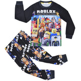 Kid Girl Furnishing Long Sleeve Home Pajamas