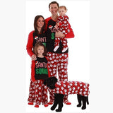 Family Matching Parent-child Cartoon Christmas Pajamas