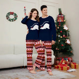 Family Matching Christmas Parent-child Polar Bear Letter Print Pajamas