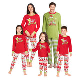 Family Matching Christmas Parent-child Autumn Long-sleeved Loungewear Pajamas