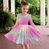 Christmas Fashion Kids Christmas Casual Dress New Year Gifts Christmas