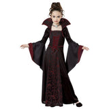 2026 New Halloween Children's Costumes Witch Costumes Medieval Retro
