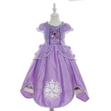 Kid Girl Princess Sophia Halloween Dresses