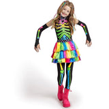 Halloween Colorful Frame Costumes, Cosplay, Masquerade Ball Children's Performance Costumes