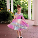 Christmas Fashion Kids Christmas Casual Dress New Year Gifts Christmas