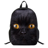 Kid Student  Schoolbag Cute Parrot Print Animal  Backpack 16 Inch