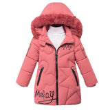 3-12T Kid Girls Cotton-padded Thickened Warm Down Coats Jacket