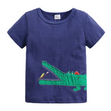 Kid Baby Boy Summer Knitted Bottoming T-Shirts