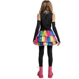 Halloween Colorful Frame Costumes, Cosplay, Masquerade Ball Children's Performance Costumes