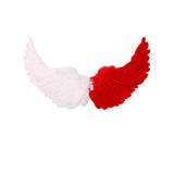 3-12Y Kid Girl Red and White One-piece Devil Suits