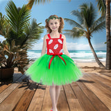 Kid Baby Girl Hawaiian Dance Costume Performance Dresses