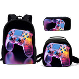 Kid Game Console Handle Schoolbag Students School Season 3 pcs/set
