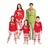 Family Matching European American Parent-child Pajamas