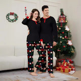 Family Matching Mother Daughter Decoration Pajamas