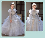 Girls Dress Birthday French Light Luxury Niche Host Girl