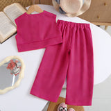 Kid Baby Girl Summer Suit Casual Fashion 2 Pcs Set