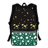Kid School Dinosaur Sloth Print Student Bag