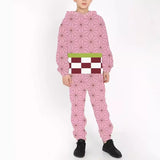 Children's Boys' Autumn Hooded Set New Versatile and Stylish Two-Piece Set