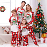 Family Matching Parent-child Loungewear Christmas Plaid Pajamas