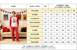 Family Matching Christmas Parent-child Pajamas Printed Fashion Long-sleeved Loungewear Set
