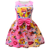 Kid Girl Princess Super Kitty Sentai Dress