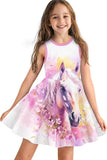 Independence Day 250th Anniversary Flag Print Girl Vest Dress