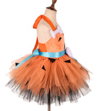 1-12T Kid Baby Girl Crazy Primal Halloween Dresses Cosplay Costume