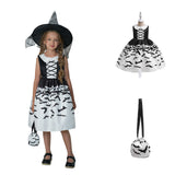 Halloween Dress Pumpkin Witch Cos Cartoon Dress Festival Costume