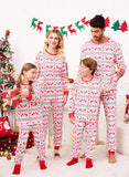 Family Matching Christmas Home Parent-child Printed Pajamas