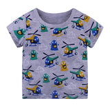 Kid Baby Boy Summer Knitted Bottoming T-Shirts