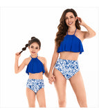 Family Matching Swimsuit Mother Daughter Father Son Beach Parent-child Swimsuit