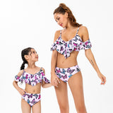 Family Matching Parent-child Swimsuit Split Mother and Daughter Swimsuit