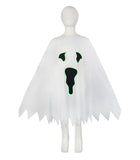 Halloween Children's Costume White Black Luminous Ghost Glow Cloak Shawl Party Dress Up