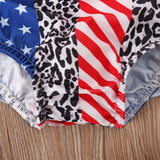Kid Baby Girl Summer Swimsuit Ruffle Leaf Split Ins Swimwear 3 Pcs/set