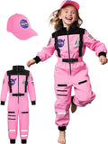 3-8T Kid Boy Girl Spacesuits Astronauts Pilots Performing Halloween Space Costumes