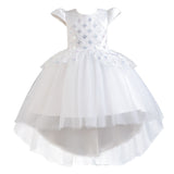 Kid Girls Princess Dinner Host Piano Performance Dresses