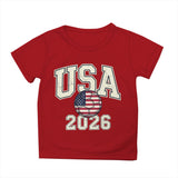 Kid Boy Girl USA Independence Day 250th Anniversary Fashion Summer T-Shirt