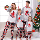 Family Matching Parent-child Loungewear Christmas Plaid Printed Pajamas