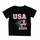 Kid Boy Girl USA Independence Day 250th Anniversary Fashion Summer T-Shirt