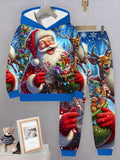 TEMU's New Christmas Children's Hooded Sweater Set 2 Pieces