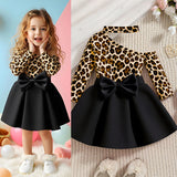 Princess Dress Personalized Slanted Shoulder Neck Long Sleeve Top Bow Lotus Leaf Skirt Set