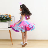 Kid Baby Girl Princess Mermaid Bow Tutu Dresses
