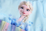 Kid Girl Frozen Princess Short Sleeve Dresses