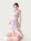 Kid Baby Girls Mermaid Swimsuit Cute Fishtail Performance Swimwear