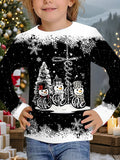 New Girls Cute Casual Fashion High Quality Christmas Women's Long Sleeves