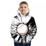 2-12T Kid Boys Long-sleeved Ball Print Leisure Sports Suit 2 Pcs Set