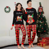 Family Matching Wind Thousand Fun Club Parent-Child Snowman Christmas Pajamas