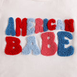 Baby Girls  Independence Day Embroidered Bell 2 Pcs Set