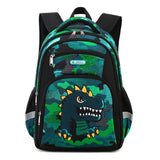 Kid Girl Primary School Striped Unicorn Cartoon Print Backpack